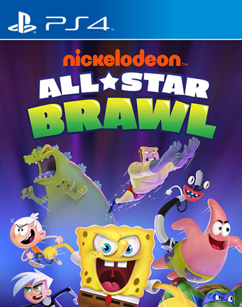 دانلود بازی Nickelodeon All Star Brawl برای کنسول PS4 - نسخه هک شده 