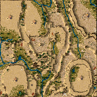 دانلود مپ زیبای Canyons برای بازی Stronghold Crusader 1