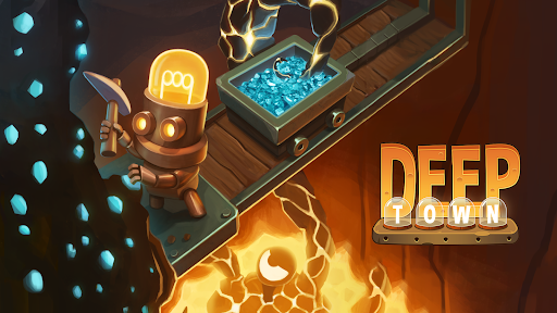 دانلود بازی موبایل معدنچی Deep Town: Mining Factory v5.6.4 + Mod