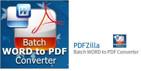 دانلود نرم افزار تبدیل فایل‌های Word به PDFZilla Batch WORD to PDF Converter Pro 1.8 – PDF