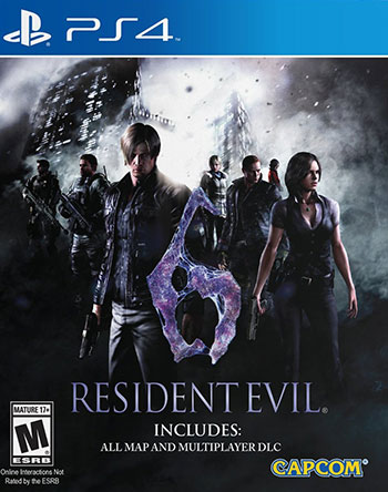 دانلود نسخه هک شده بازی Resident Evil 6 برای PS4
