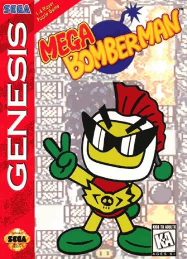دانلود بازی خاطره انگیز مگا بمبرمن Mega Bomberman سگا
