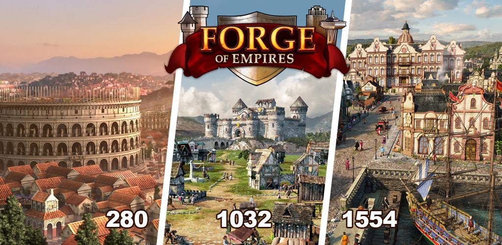 دانلود بازی استراتژیک بنای امپراطوری Forge of Empires 1.251.13 اندروید